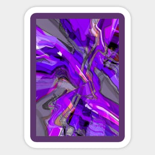 Digital abstract art 1.7 Sticker